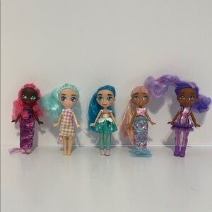 💕Hairdorables lot of mini dolls